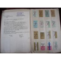 Germany: 1942 Reichsbahn ticket specimenss