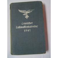 Germany: 1941 Luftwaffe pocket calendar and handbook