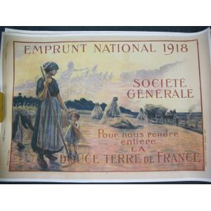 France: WWI Bond poster by Chavennez