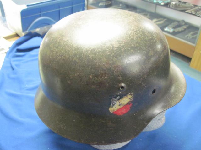 Germany M Double Decal Army Helmet Featured Items Nice M With