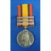 England: Boer War QSA medal.