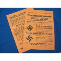 Germany: Antisemitic leaflets