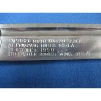 Korean War: Captured N. Korean dagger