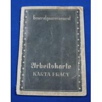 Poland: General Govt. Arbietsbuch
