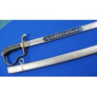 Saxony:  Pre-WWI blue paneled sword