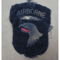US: WWII 101st AB Bullion sleeve patch