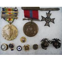 US: WWI USMC uniform and medals