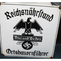 Germany: Reichsnahrstand Porcelain sign