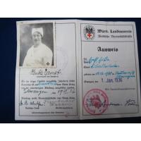 Germany: 1936 Red Cross nurses ID