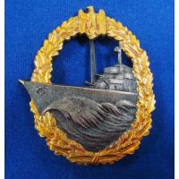 Germany: Kriegsmarine Destroyer Qual badge.