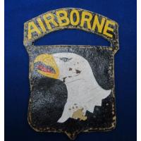 US: 101st AB leather jacket patch.