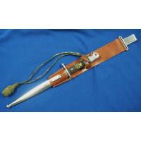 Romania: WWII Officers dagger, knot, and frog