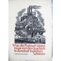 Germany:  April 1942 factory poster