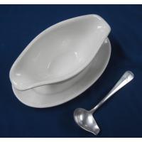 Germany: Luftwaffe gravy boat and ladle.
