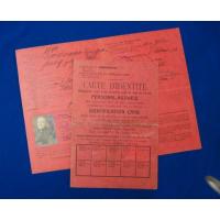 Germany: Post WWI French Zone paperwork.