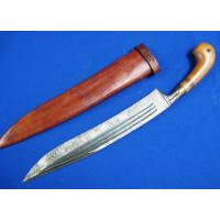 Philippines: Punal with leather sheath