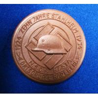 Germany: Porcelain Stahlhelm medal