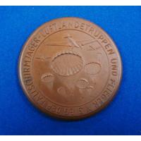 Germany: Paratrooper medal for Crete in porcelain