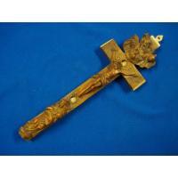 Germany: 18th century reliquary crucifix