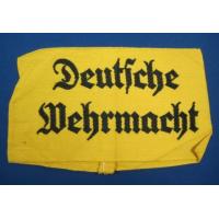 Germany: "Deutsche Wehrmacht" armband