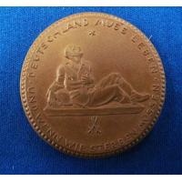 Germany: Arnstadt War Memorial  porcelain medal