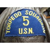 US: Navy G-1 jacket with patches