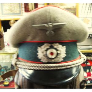 Germany: Artillery Officer's visor hat