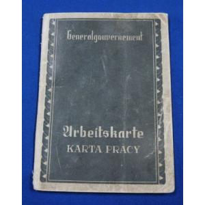 Poland: General Govt. Arbietsbuch