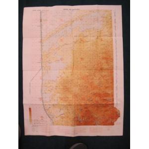 England: WWI Secret Suez map