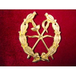 Italy: Gold army fencing badge
