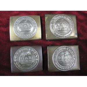 Germany: Franco Prussian period buckles