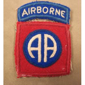 US: WWII 82nd AB embroidered patch