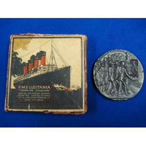 WWI: Lusitania medal