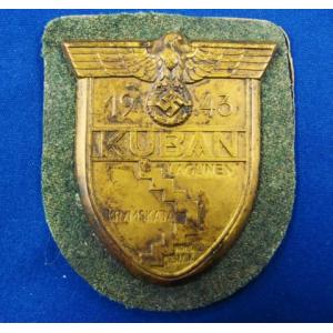 Germany: Army Kuban sleeve shield.