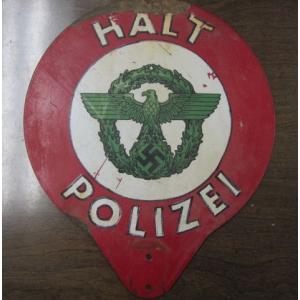 Germany: Police traffic sign