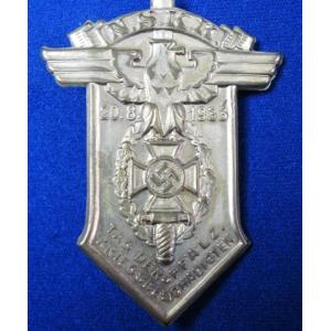 Germany: NSKK pin for 1933 veterans parade in Pfalz