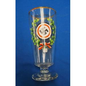 Germany: Hitler patriotic beer glass