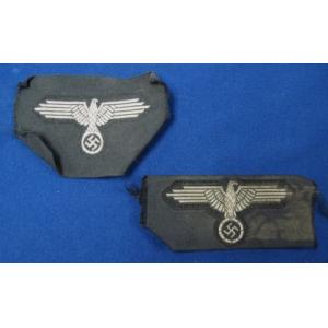 Germany: Cloth SS cap eagle