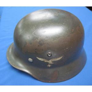 Germany: Luftwaffe M35 double decal helmet