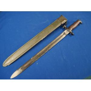 US: WWII USN long bayonet