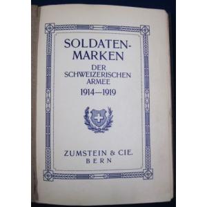 Swiss: Album of WWI Patriotic Military labels