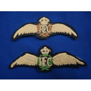 Britian: RFC wings in cloth