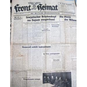 Germany: 1944 Wehrmacht newspaper