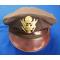 US: WWII Army officers crusher cap.