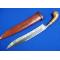 Philippines: Punal with leather sheath