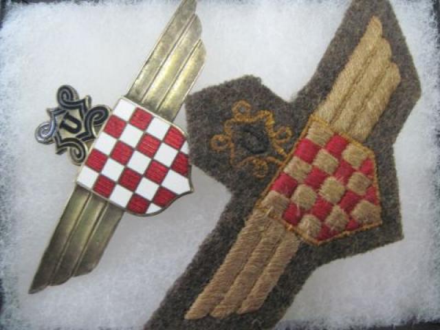 Croatia: Air Legion badges