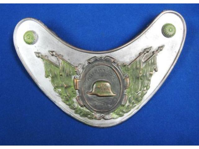 Germany: Stahlhelm gorget