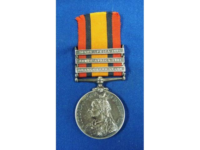 England: Boer War QSA medal.