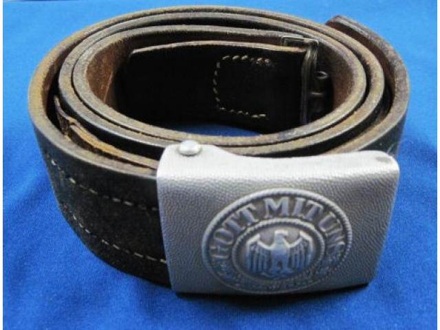 Germany: Army belt and buckle.