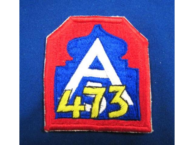 US: 473rd Infantry patch.